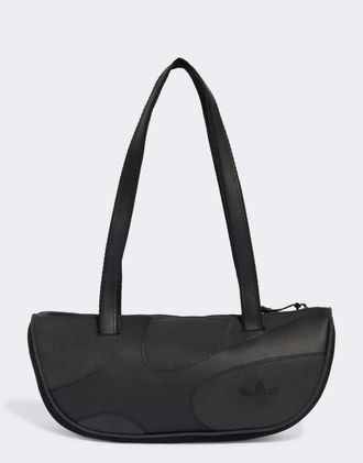 adidas Originals Borsa a tracolla piccola nera-Nero