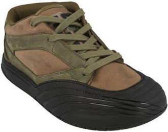 Givenchy Suede Trim Mid Top Sneaker in Olive Green at Nordstrom Rack, Size 6.5Us / 39Eu