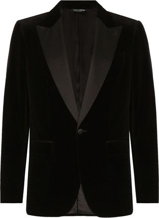 Dolce & Gabbana Tuxedo Velvet Jacket