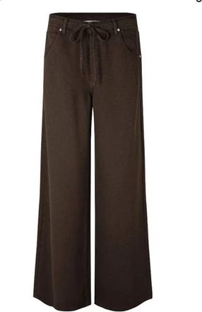 Second Female Jeans, Dames, Bruin, M, Denim, Irvine Denim Jeans