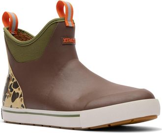 Xtratuf ABD 6-Inch Outdoors Boot in Bison/duck Camo at Nordstrom, Size 10