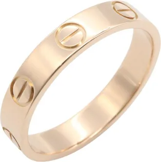 Cartier Gold Pink Gold (18K) Band Ring (Pre-Owned)