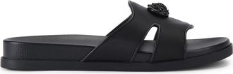 Kurt Geiger Chelsea Cutout Slide Sandal in Black at Nordstrom, Size 6.5