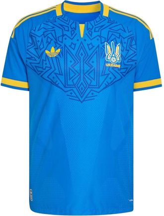 adidas Ukraine 2026 Away Authentic Jersey Asia Sizing Glow Blue KC6044