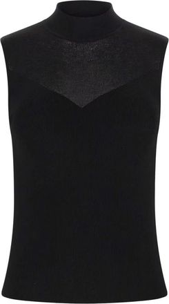 Marciano Bessie Mock Neck - Dames - Tops zonder mouwen - Zwart - XS - Tops