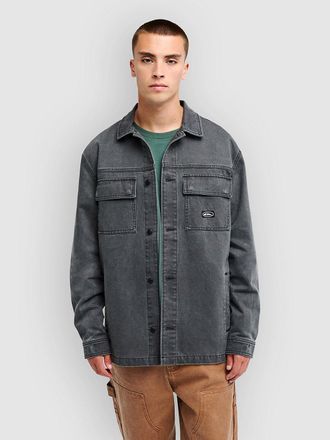 Quiksilver Mohab Washed Twill Camicia nero
