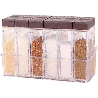 OEM Caja De Pl&aacute;stico Para Especias, Ideal Para Acampar Y Guardar Especias Y Condimentos Durante Viajes Y Actividades Al Aire Libre - Crezuo