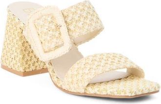 Matisse Footwear Lucy Block Heel Sandal in French Vanilla at Nordstrom, Size 10