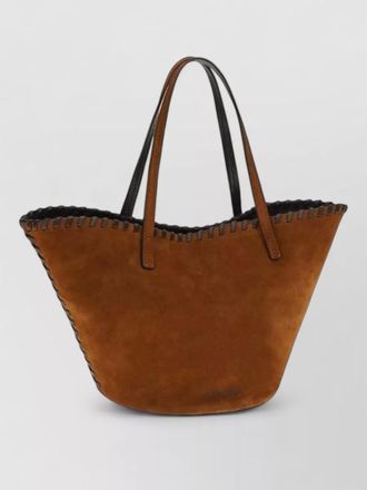Staud bean calf leather shoulder bag