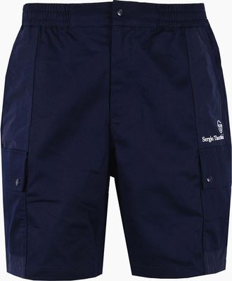 Sergio Tacchini Mens SERGIO TACCHINI CALISTI SHORTS MARITIME BLUE - Navy - Size: 32/32