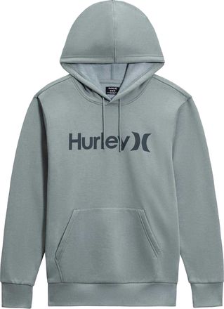 Hurley Hurley Heren Logo bedrukte normale hoodie (Grijs/Blauw)