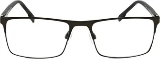 Quiksilver Mens Brown Rectangular Eyeglass Frames QS1013