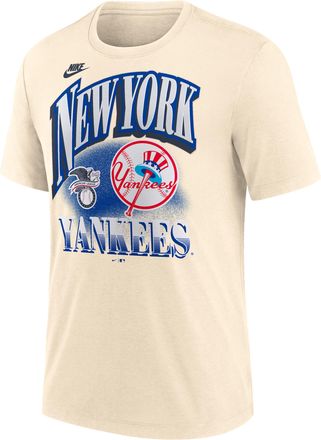 Nike New York Yankees Vintage Nike Mens MLB T-Shirt in Brown | NJFD15AN27-5R4