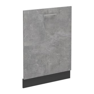 Vicco Tapa Del Lavavajillas R-line, Hormig&oacute;n, 60 Cm Sin Encimera