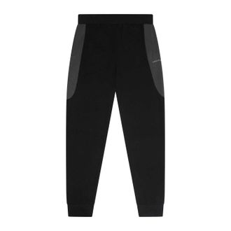 Lyle & Scott Heren Joggingbroek Kleurblok (Zwart)