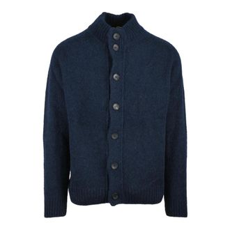 FILIPPO DE LAURENTIIS C&aacute;rdigan con botones - Knitwear - Hombre - Azul - 2XL