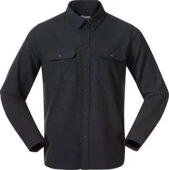 Bergans Nordmarka Flannel Shirt Hemd f&uuml;r Herren | schwarz