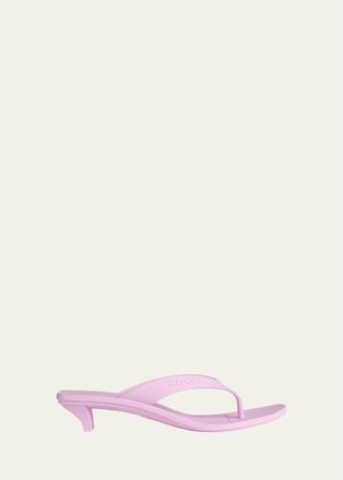 Gucci 35mm Vittoria Rubber Thong Sandals