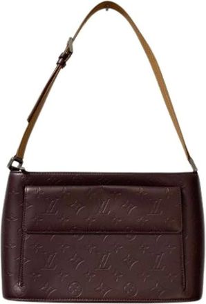Louis Vuitton Pre-owned Shoulder Bags, female, Purple, Size: ONE SIZE Pre-owned Alston Monogram Handbag