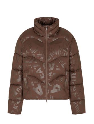 Emporio Armani Ea7 Coats Brown