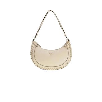 Guess Petra Hobo Shoulder Bag - female - Guess - Shoulder Bags - Beige - ONE SIZE - Bags