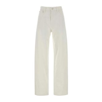 Jil Sander Wide Jeans, female, White, Size: XL Wide Jeans
