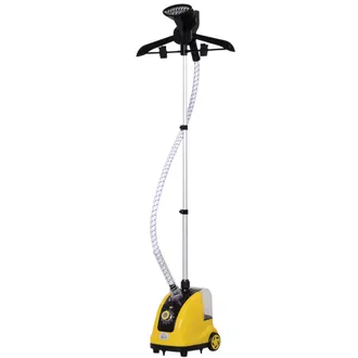 OEM Stiratrice Verticale A Vapore, Stiratore Verticale 1950w Da 1.4l Con Asta Estendibile E 2 Rotelle Per Abiti, Tende E Divani, In Abs E Pp, 26x21.5x29 C