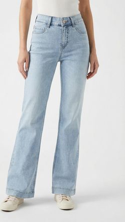 MAC Broeken Weite Jeans MAC DREAM WIDE, Damen, Gr. 32, L&auml;nge 34, light azure blau, Denim/Jeans, Obermaterial: 75% Baumwolle, 12% Modal, 9% Polyester, 4% Elasthan,