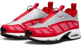 Nike Air Max SNDR Sneaker in Silver/University Red/Red at Nordstrom, Size 10.5