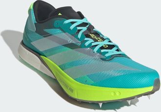 adidas adidas Performance Unisex ADIZERO AVANTI XC Shoes - Turquoise - Size UK 12.5