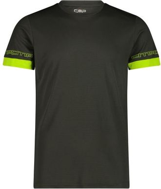 F.lli Campagnolo Shortsleeve Light Polyester T-Shirt Funktionsshirt f&uuml;r Herren | schwarz/oliv