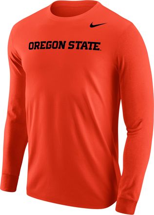Nike Oregon State Nike Mens College Long-Sleeve T-Shirt in Orange | M12333P397ORST-TOR