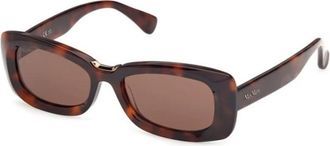 Max Mara Zonnebrillen - Dames - Zonnebrillen - Bruin - 53 MM - Accessoires