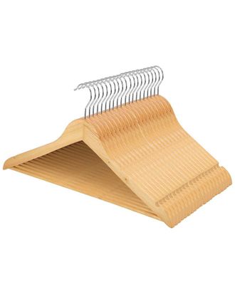 MegaChef Dnu Megachef 20Pc Acacia Wood Swivel Hook Hanger Set