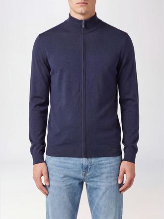 Roberto Ricci Design Cardigan slim fit in misto viscosa con collo alto e chiusura a zip