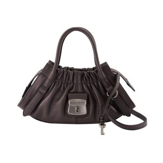 Marc Jacobs Cristina Small Satchel - Dames - Handtassen - Bruin - ONE Size - Leer - Tassen