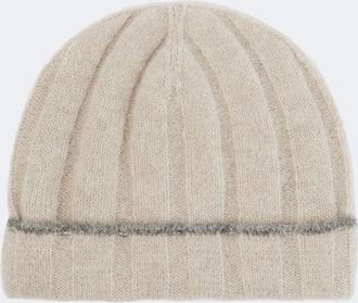 Brunello Cucinelli Alpaca, cashmere, and wool-blend beanie