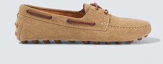 Tod's Gommino Bubble suede driving shoes