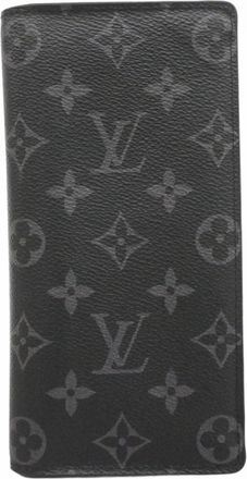 Louis Vuitton Black Long Wallet (Bi-Fold) (Pre-Owned)