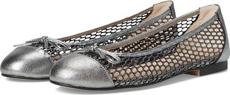 French Sole Meadow Womens Shoes Pewter : 6.5 M, Leather