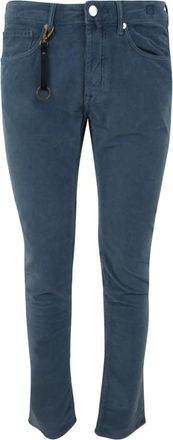 Incotex 5 Pockets PPT Straight Vintage - Heren - Regular Fit Jeans - Blauw - W31 - Katoen - Jeans