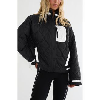 Beach Riot Harvie Quilted Jacket in Twilight at Nordstrom, Size X-Small