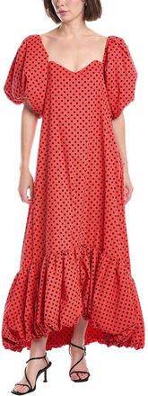 Caroline Constas Lucia High-Low Bubble Hem Dress