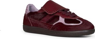 Alohas Womens Sneakers Tb.490 Club Burgundy Calf Hair Trainers
