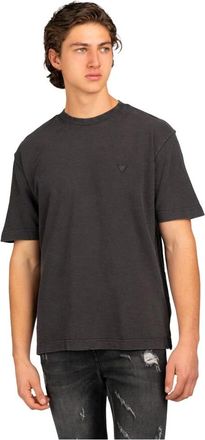 Guess Hombre, Camisetas, Negro, Talla: S