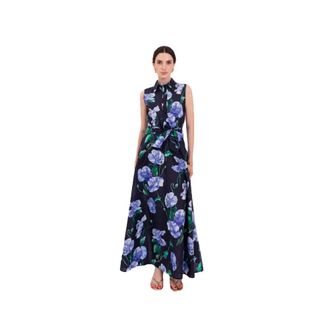 Windsor Abito Basilico - Dames - Maxi kleedjes - Blauw - XL - Kleedjes
