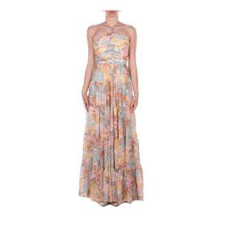 Ralph Lauren Maxi Dresses, female, Multicolor, Size: 2XS Woven Dress