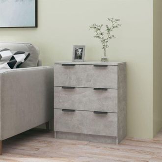 vidaXL Credenza Grigio Cemento 60x30x70 cm in Legno Multistrato - Vidaxl
