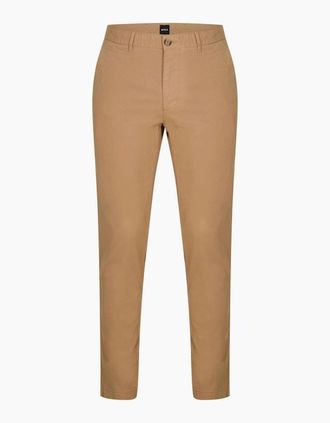 HUGO BOSS Mens Crigan3 D Trousers - Cream - Size: 42/Regular/42/32