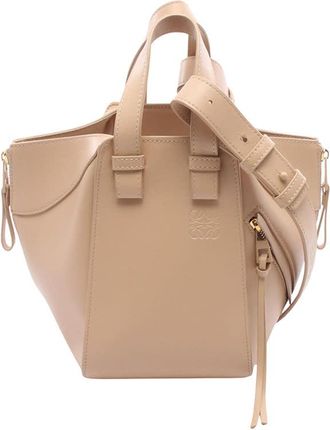 Loewe Pre-owned Loewe Soft Grained Calfskin Compact Hammock Bag Ladies 93EWG7LOMO6AJOU2